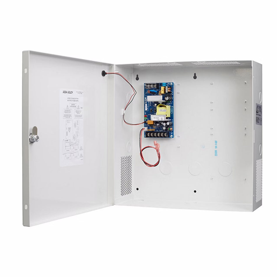 Securitron AQD Series Power Supply with Enclosure - 4 output No Relay