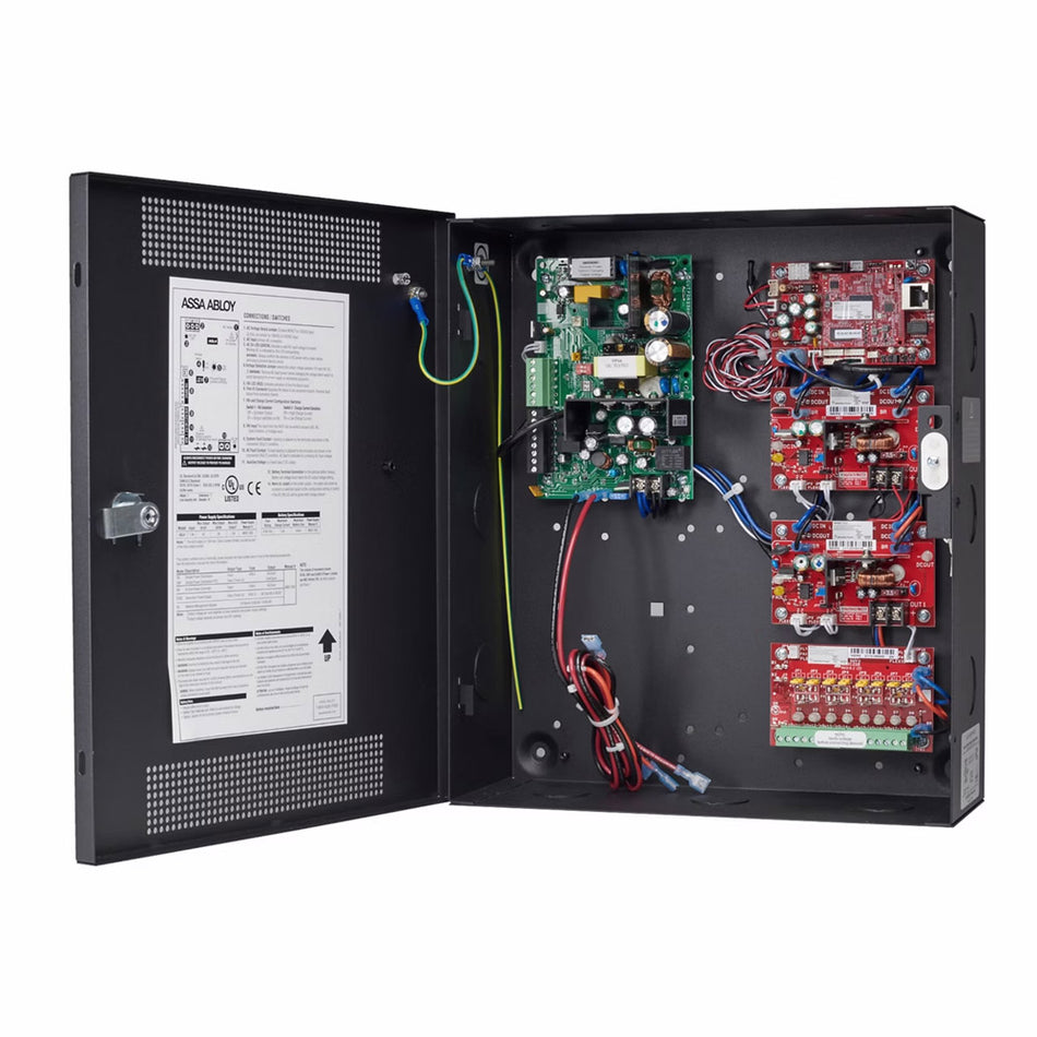 Securitron AQL Series Power Supply with E-Series Enclosure and Secondary Voltage Module