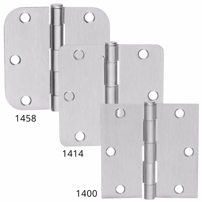 McKinney 1400 Steel Square Corner Residential Hinge