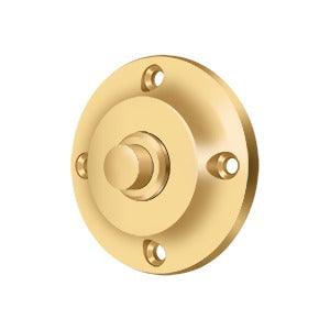 Deltana BBR213 Bell Button, Round Contemporary