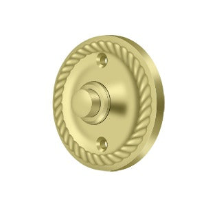 Deltana BBRR213 Bell Button, Round with Rope