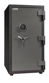 American Security BFS3416-E1 Burglary and Fire Safe With Electronic Keypad Black Body with Charcoal Grey Gloss Door (CONTACT FOR QUOTE ON SHIPPING)