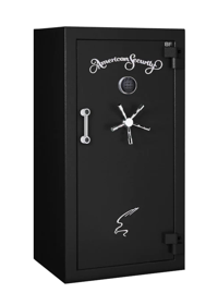 American Security BFX6030-LTE-F-BK-A-E1 120 Minute Fire 11-11-22 +2 Gun Safe Black Textured Finish with Chrome Hardware Electronic Lock 1081lbs (CONTACT FOR QUOTE ON SHIPPING)