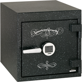 American Security BWB2020-E1 Wide Body B-Rate Chest Charcoal Gray Textured Finish with Chrome Hardware Electronic Lock 154lbs (CONTACT FOR QUOTE ON SHIPPING)
