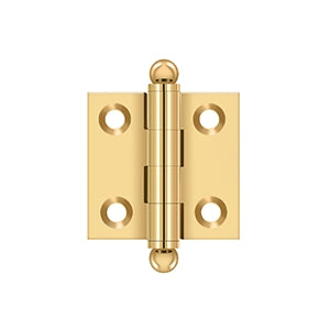 Deltana CH1515 Cabinet Hinge, 1-1/2" x 1-1/2", with Ball Tips (Pair)