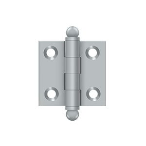Deltana CH2015 Cabinet Hinge, 2" x 1-1/2", with Ball Tips (Pair)