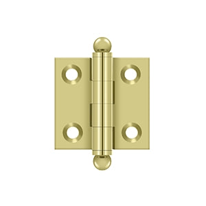 Deltana CH2015 Cabinet Hinge, 2" x 1-1/2", with Ball Tips (Pair)