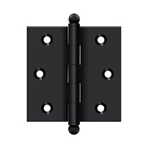 Deltana CH2525 Cabinet Hinge, 2-1/2 x 2-1/2", with Ball Tips (Pair)