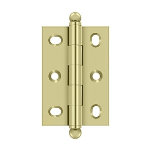 Deltana CHA2517 Cabinet Hinge, 2-1/2 x 1-3/4" Adjustable with Ball Tips (Pair)