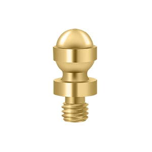 Deltana CHAT Cabinet Hinge Finial, Acorn Tip, Solid Brass