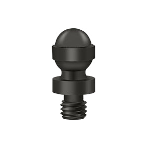 Deltana CHAT Cabinet Hinge Finial, Acorn Tip, Solid Brass