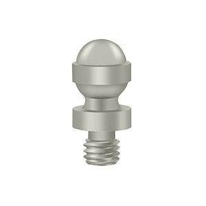 Deltana CHAT Cabinet Hinge Finial, Acorn Tip, Solid Brass