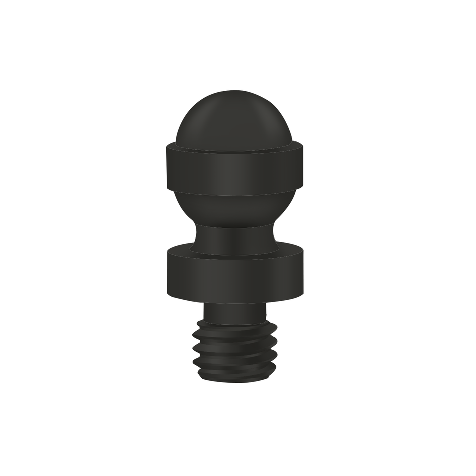 Deltana CHAT Cabinet Hinge Finial, Acorn Tip, Solid Brass