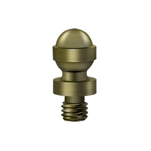 Deltana CHAT Cabinet Hinge Finial, Acorn Tip, Solid Brass