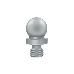 Deltana CHBT Cabinet Hinge Finial, Ball Tip, Solid Brass