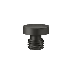 Deltana CHB Cabinet Hinge Finial, Button Tip, Solid Brass