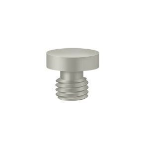 Deltana CHB Cabinet Hinge Finial, Button Tip, Solid Brass