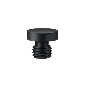Deltana CHB Cabinet Hinge Finial, Button Tip, Solid Brass