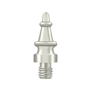 Deltana CHST Cabinet Hinge Finial, Steeple Tip, Solid Brass