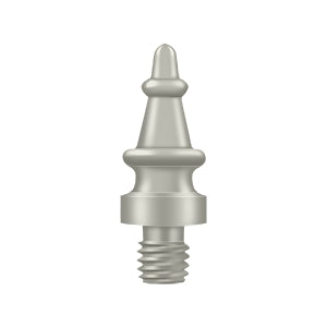 Deltana CHST Cabinet Hinge Finial, Steeple Tip, Solid Brass