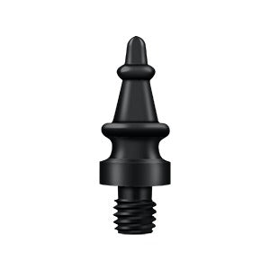 Deltana CHST Cabinet Hinge Finial, Steeple Tip, Solid Brass