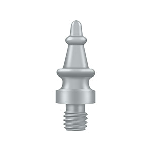 Deltana CHST Cabinet Hinge Finial, Steeple Tip, Solid Brass