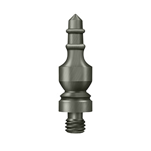 Deltana CHUT Cabinet Hinge Finial, Urn Tip, Solid Brass