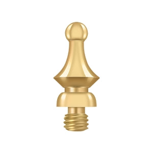 Deltana CHWT Cabinet Hinge Finial, Windsor Tip, Solid Brass