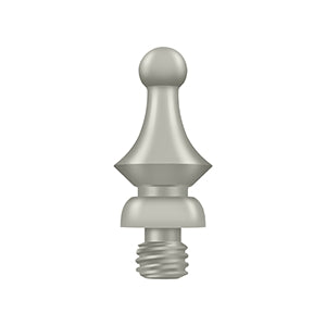 Deltana CHWT Cabinet Hinge Finial, Windsor Tip, Solid Brass