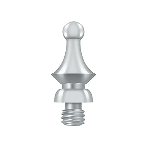Deltana CHWT Cabinet Hinge Finial, Windsor Tip, Solid Brass