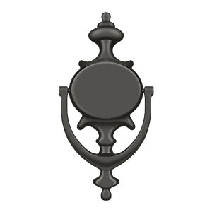 Deltana DKC8 8" Door Knocker, Victorian, Solid Brass