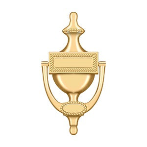 Deltana DKR75 Door Knocker, Victorian Rope