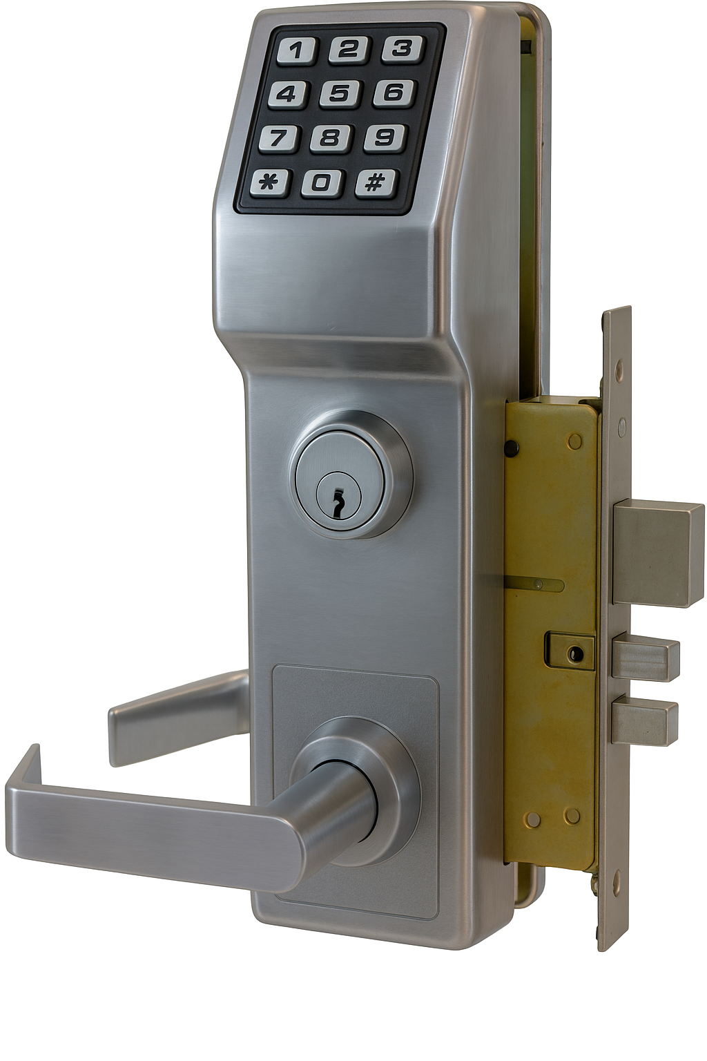 Alarm Lock DL2700CR/DB Trilogy Mortise Lock – US Lock Supply