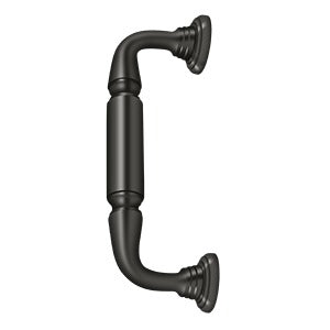 Deltana DP2576 Door Pull with Rosette, 8"