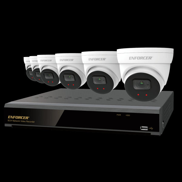 Seco-Larm DRN-K108-06 NVR and Camera Kit