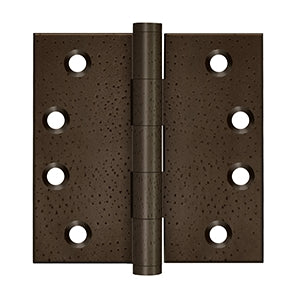 Deltana DSB4 4" x 4" Standard Square Hinges (Pair)