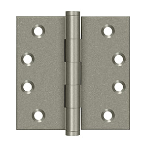 Deltana DSB4 4" x 4" Standard Square Hinges (Pair)