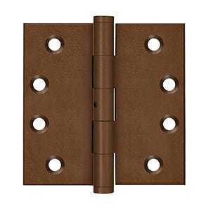 Deltana DSB4 4" x 4" NRP Square Hinges (Pair)