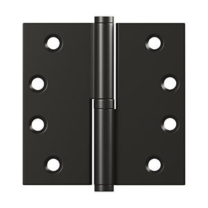 Deltana DSBLO4 Lift Off Hinge 4" x 4" Solid Brass