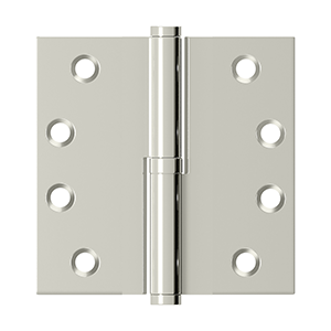 Deltana DSBLO4 Lift Off Hinge 4" x 4" Solid Brass
