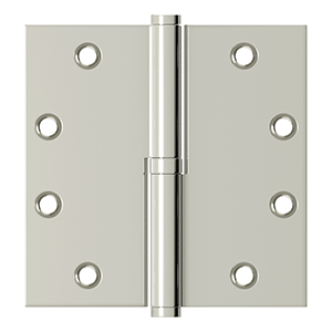 Deltana DSBLO45 Lift Off Hinge 4-1/2" x 4-1/2" Solid Brass