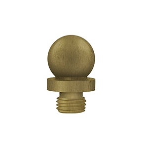 Deltana DSBT Solid Brass Finial - Ball Tip