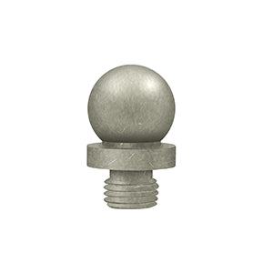 Deltana DSBT Solid Brass Finial - Ball Tip