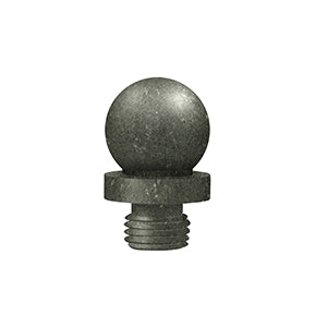 Deltana DSBT Solid Brass Finial - Ball Tip