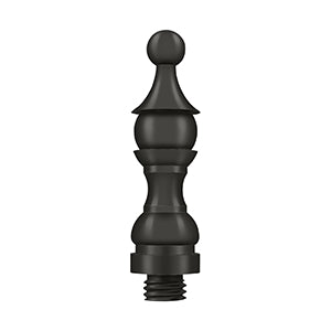 Deltana DSFR Royal Hinge Finial, 3", Solid Brass (Each)