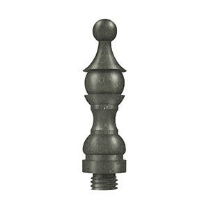 Deltana DSFR Royal Hinge Finial, 3", Solid Brass (Each)