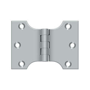 Deltana DSPA3040 Parliament Hinge, 3" x 4", Solid Brass (Pair)