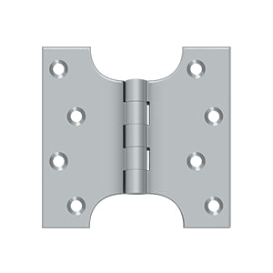 Deltana DSPA4040 Parliament Hinge, 4" x 4", Solid Brass (Pair)