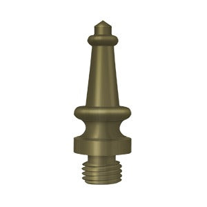 Deltana DSST10AN Solid Brass Finial - Steeple Tip