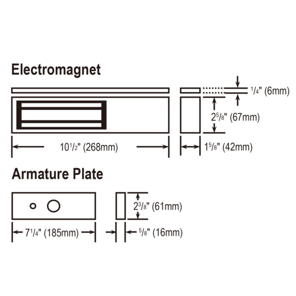 Seco-Larm E-941SA-1200 Single Maglock